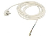 Cablu Alimentare 3x1mm&sup2; 5m cu Ștecăr &icirc;n Unghi PVC