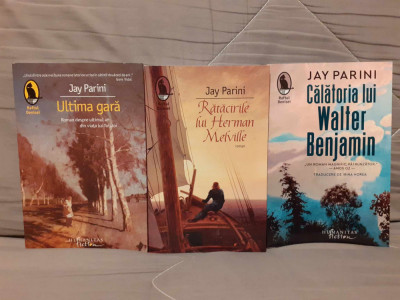 ULTIMA GARA/RATACIRILE LUI HERMAN MELVILLE/CALATORIA LUI WALTER BENJAMIN-JAY PARINI foto