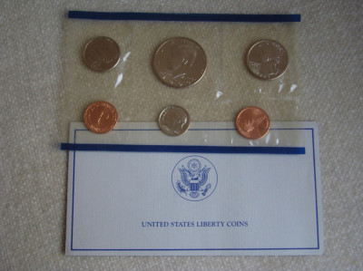 SUA - Set Monede 1986 UNC foto