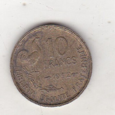 bnk mnd Franta 10 franci 1952