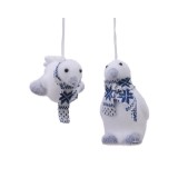 Cumpara ieftin Decoratiune pentru brad - Penguin Foam with Scarf - mai multe modele | Kaemingk