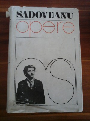 OPERE 1 - MIHAIL SADOVEANU foto