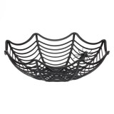 Bol Plastic Halloween P&acirc;nză cu Păianjeni 28x8 cm