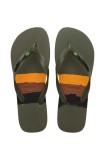 Havaianas slapi BRASIL TECH culoarea verde, 4147239.0869