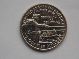 QUARTER DOLLAR 2021 USA-COMEMORATIV-CROSSING DELAWARE