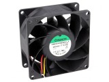 Ventilator axial DC 24V 80x80x38mm 143m3/h 55dBA
