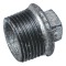 Dop din zinc pentru apa, filet exterior, 3/4