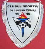 Fanion de protocol fotbal - Clubul Sportiv "GAZ METAN" MEDIAS