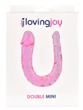 Double Mini Dildo, Loving Joy, Roz, 28 cm