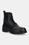 G-Star bocanci de piele Blake bărbați, culoarea negru, GR556022AM