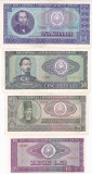 Romania 100 ; 50 ; 25; 10 lei 1996 SET 4 BANCNOTE