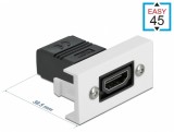 Modul Easy 45 HDMI 4K60Hz M-M 22.5 x 45 mm, Delock 81303