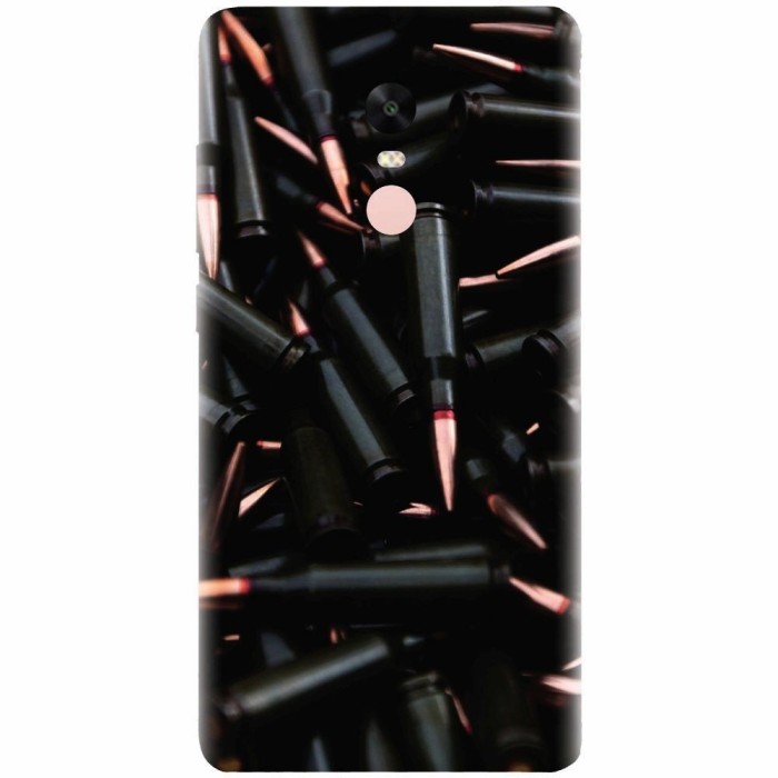 Husa silicon pentru Xiaomi Remdi Note 4X, Ammunition Bullets