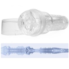 Vagine aproape reale - Fleshlight Transparent Cristal Fund Un Nou Nivel de Excitare Vizuala + GRATUIT Lubrifiant Fleshlight 30 ml