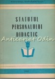 Statutul Personalului Didactic