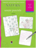 Terapie antistres. Bloc de desen. Natura. Unește punctele - Paperback brosat - Jessie Booth - RAO