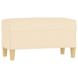 Cumpara ieftin Banca, crem, 70x35x41 cm, textil