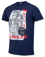 Paris Saint Germain tricou de barba?i Graphic Neymar - XXL foto