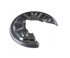 Protectie disc frana Audi A3 (8v), Q2 (Ga); Seat Leon (5f), Leon (Kl); Skoda Karoq, Octavia 3 (5e); VW Golf 7 (5k), montare Spate, Stanga, Tabla; 4x4
