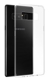 Husa Samsung Galaxy Note 8, Elegance Luxury Silicon TPU slim Transparenta, NOUA, Negru