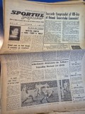 ziarul sportul popular 24 martie 1966