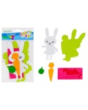 Set creativ pentru activitati senzoriale-Iepuras,Fetru,+3 ani, Oem
