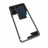 Mijloc Pentru Xiaomi Redmi 13C Cu Geam Camera Argintiu