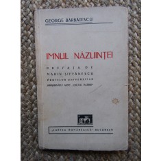 GEORGE BARBATESCU - IMNUL NAZUINTEI CU DEDICATIE SI AUTOGRAF