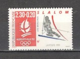 Franta.1991 Olimpiada de iarna ALBERTVILLE XF.583