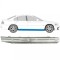 Prag BMW Seria 3 (E46), Sedan, 06.1998-06.2005, fata, partea dreapta, otel 0, 8 mm; fara locas ornament
