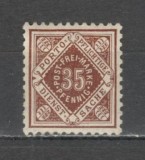 Wurttenberg Republica.1919 Timbre de serviciu-Cifra in ornament XB.21, Nestampilat