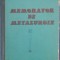 myh 26s - MEMORATOR DE METALURGIE - ED 1962