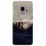 Husa silicon pentru Samsung S9, 3D Hand Ocean Render