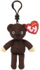 Plus breloc ty 8.5cm beanie babies ursuletul lui mr bean
