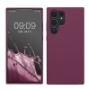 Husa Kwmobile pentru Samsung Galaxy S23 Ultra, Violet, Silicon, 60275.187, Carcasa