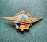 Romania insigna aviatie militara specialitate maistu militar