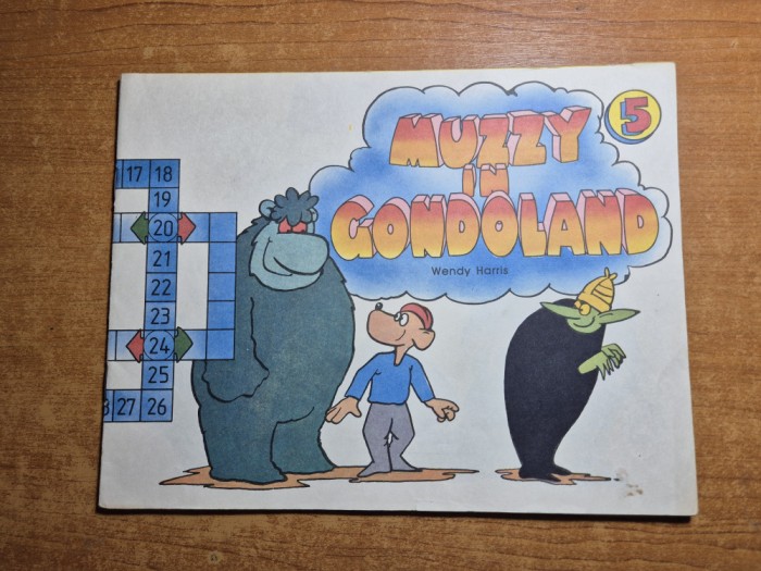 curs de engleza pt copii - muzzy in condoland -nr. 5 din 1993 - necompletata