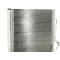 Condensator climatizare SMART Crossblade; Smart (450), 01.2003-01.2007, motor 0.6 T, 53 kw benzina, cutie automata, , full aluminiu brazat, 385(345)x
