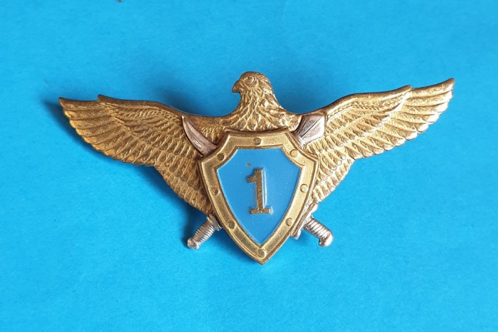 Insigna AVIATIE militara Internationala - Aviator - Pilot clasa 1a