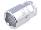 Tubulară HEX 12mm 1/4 25mm oțel