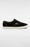 Vans tenisi din piele intoarsa Authentic Lowpro culoarea negru, VN000D04BA21