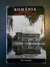 ADRIAN H. VICTOR - ROMANIA * MONUMENTE ISTORICE DE ARTA, 368 ILUSTRATII foto