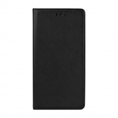 Husa Carte Smart cu Inchidere Magnetica pentru Huawei P30 Lite, Negru foto