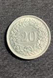 Moneda 20 rappern 1970 Elvetia, Europa