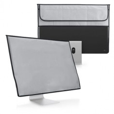 Husa pentru monitor Apple iMac 24", Kwmobile, Gri, Textil, 55051.25