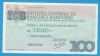(1) CEC BANCAR ITALIAN - INSTITUTO CENTRALE DI BANCHE E BANCHIERI- 100 LIRE 1977