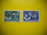 HOPCT LOT NR 193 LUNA PADURII 1963-2 TIMBRE VECHI-STAMPILAT RO