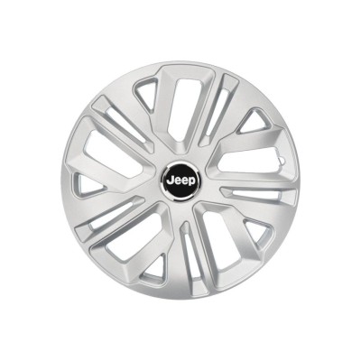 Set 4 Capace Roti 15 inchi (R15) Raven Gri, Compatibile Cu Jeep foto