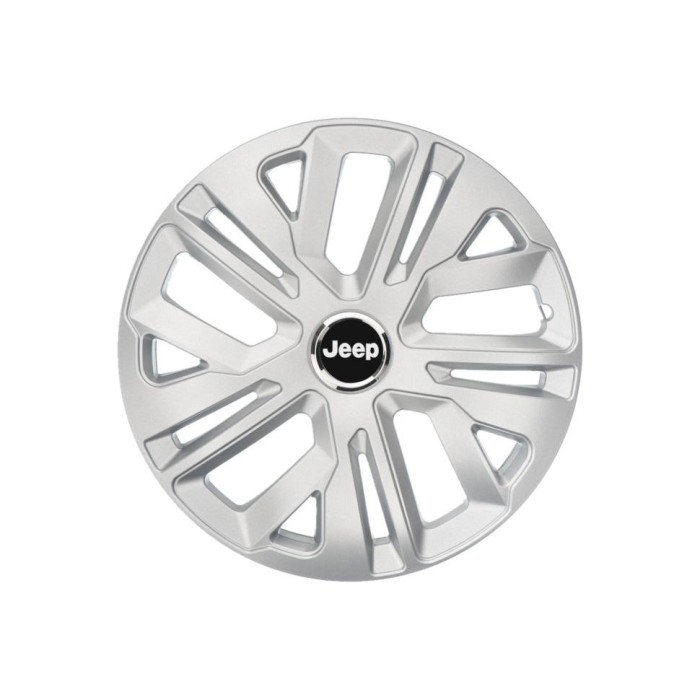 Set 4 Capace Roti 15 inchi (R15) Raven Gri, Compatibile Cu Jeep