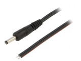Cablu Alimentare DC 0,5m Negru
